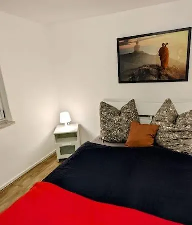 Im Lehm-fachwerkhaus Mit 3 Einzelnen Schlafzimmern Je Mit Tv Daire