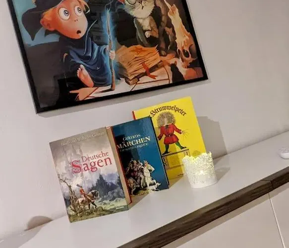 Apartman Im Lehm-fachwerkhaus Mit 3 Einzelnen Schlafzimmern Je Mit Tv *