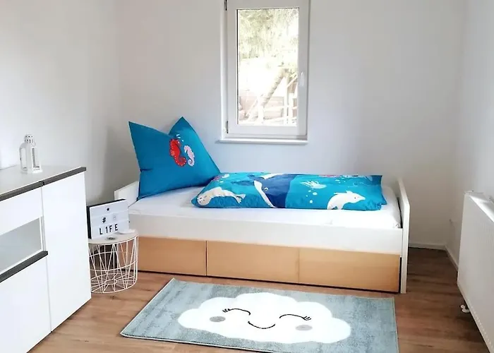 Apartman Im Lehm-fachwerkhaus Mit 3 Einzelnen Schlafzimmern Je Mit Tv