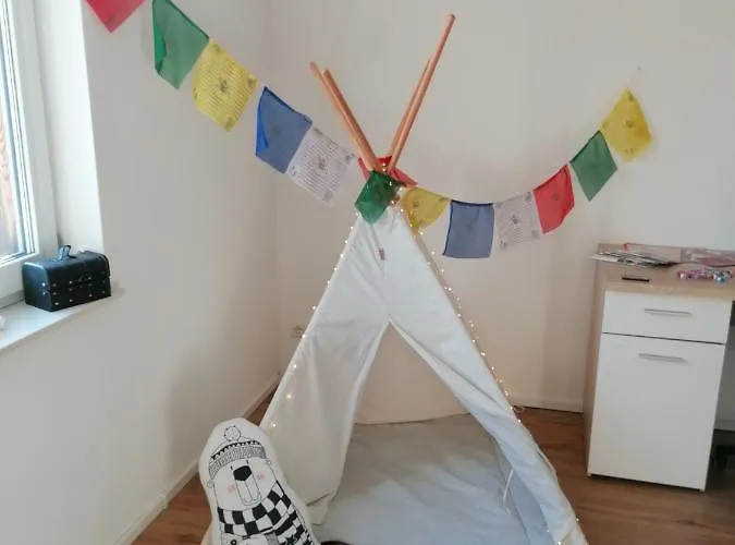 Im Lehm-fachwerkhaus Mit 3 Einzelnen Schlafzimmern Je Mit Tv Erfurt